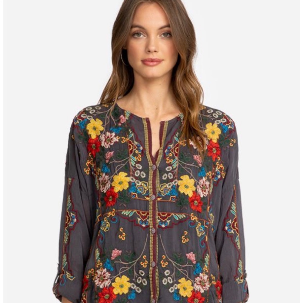 CABO BUTTON DOWN BLOUSE